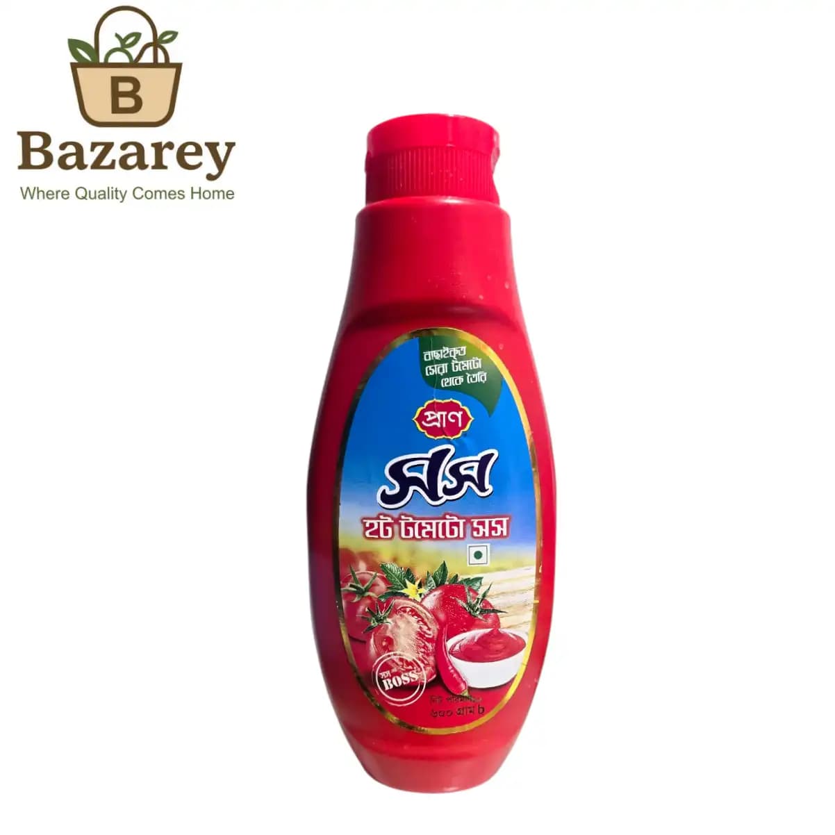 Pran hot tomato Sauce  (প্রাণ হট টমেটো সস)