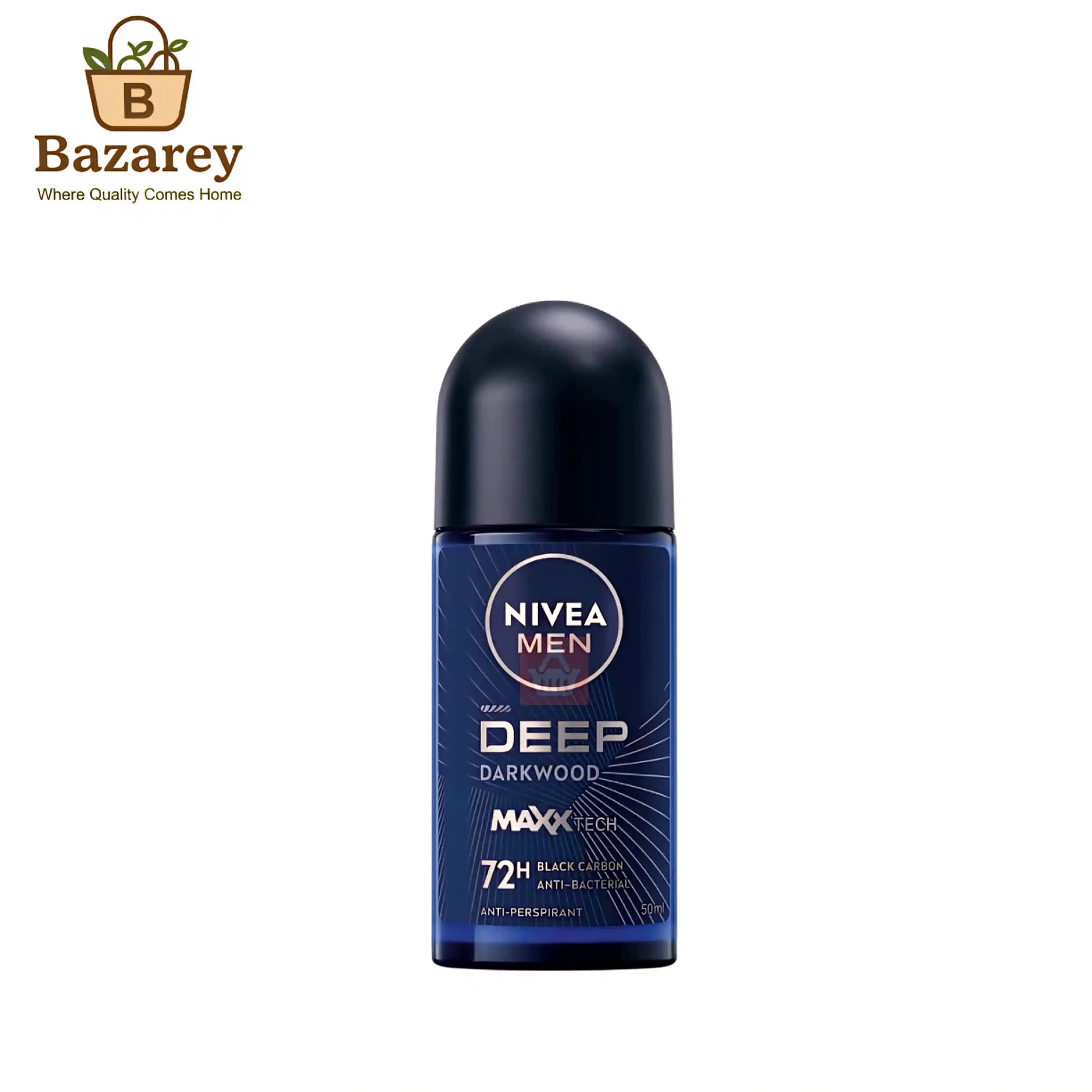 Nivea Men Deep Darkwood Deodorant Roll On  (নিভিয়া মেন রোল অন) 