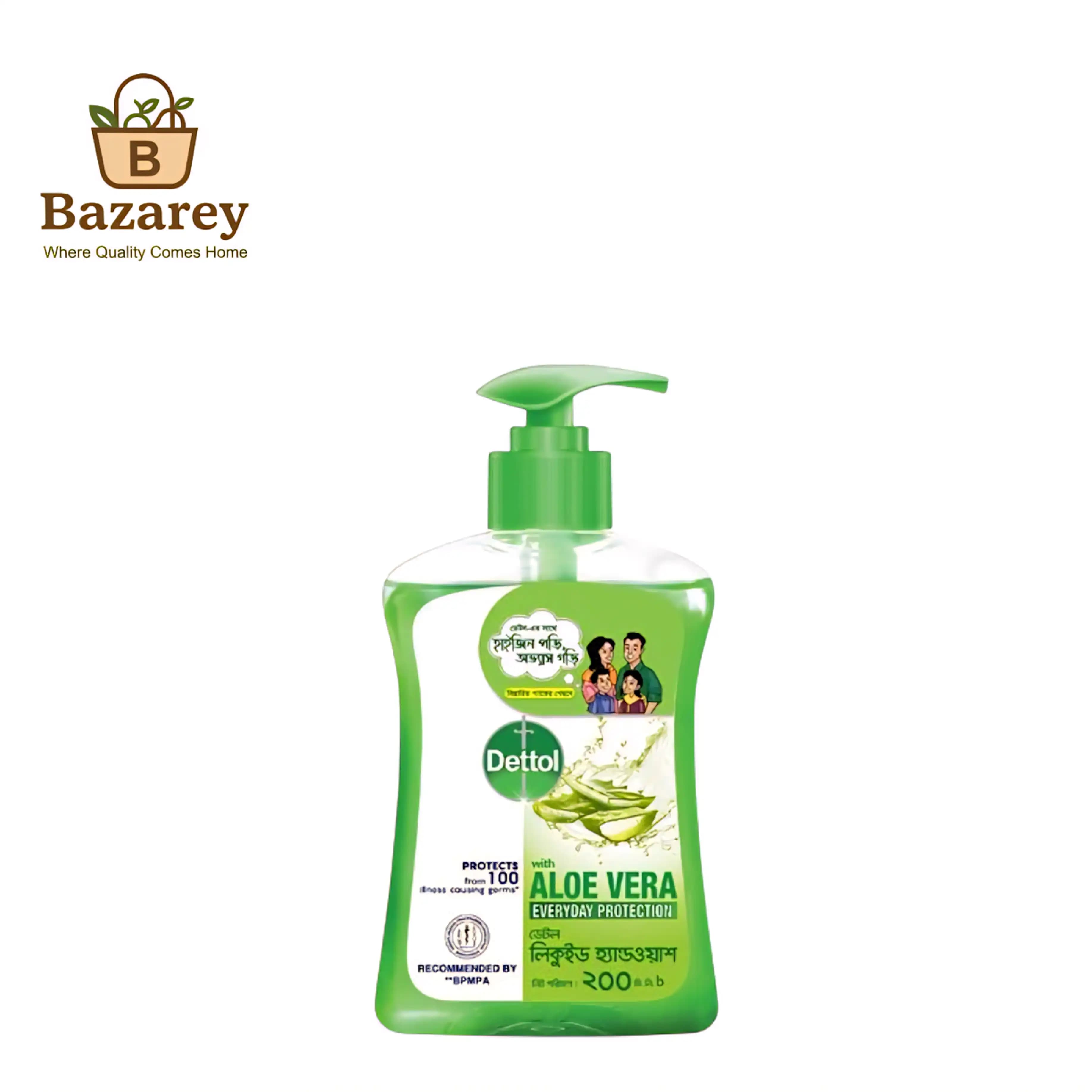 Dettol Handwash pump  (ডেটল হ্যান্ডওয়াশ পাম্প) ALOE VERA - View 1