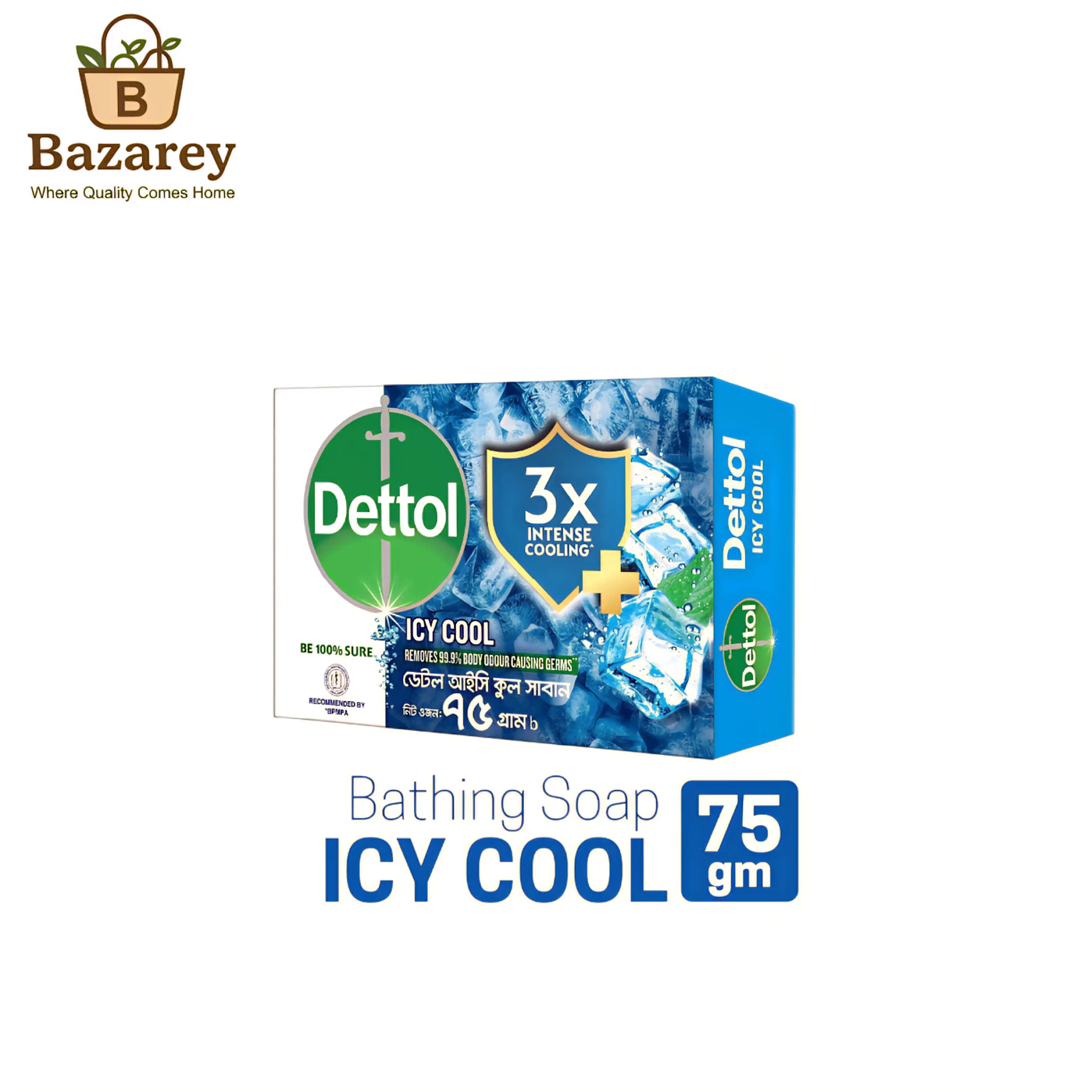 Dettol soap (ডেটল সাবান) ICY COOL - View 1