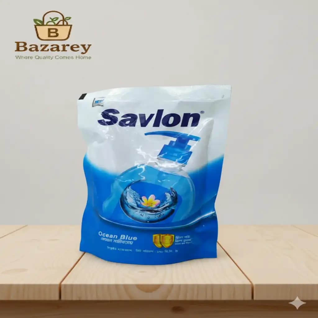 Savlon Hand Wash Ocean Blue (স্যাভলন হ্যান্ড ওয়াশ ওশান  ব্লু)  - View 1
