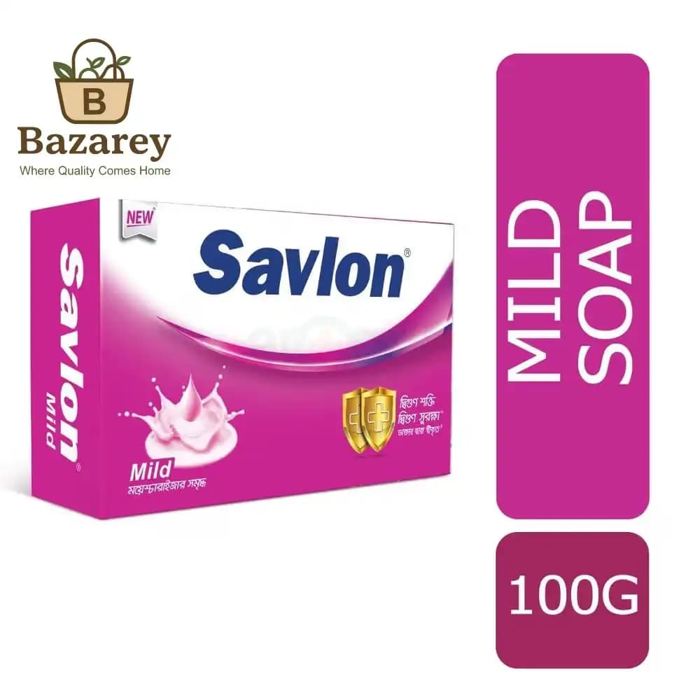 ACI Savlon Mild Antibacterial Soap (এসিআই স্যাভলন মাইল্ড এন্টিব্যাকটেরিয়াল সাবান) - View 1
