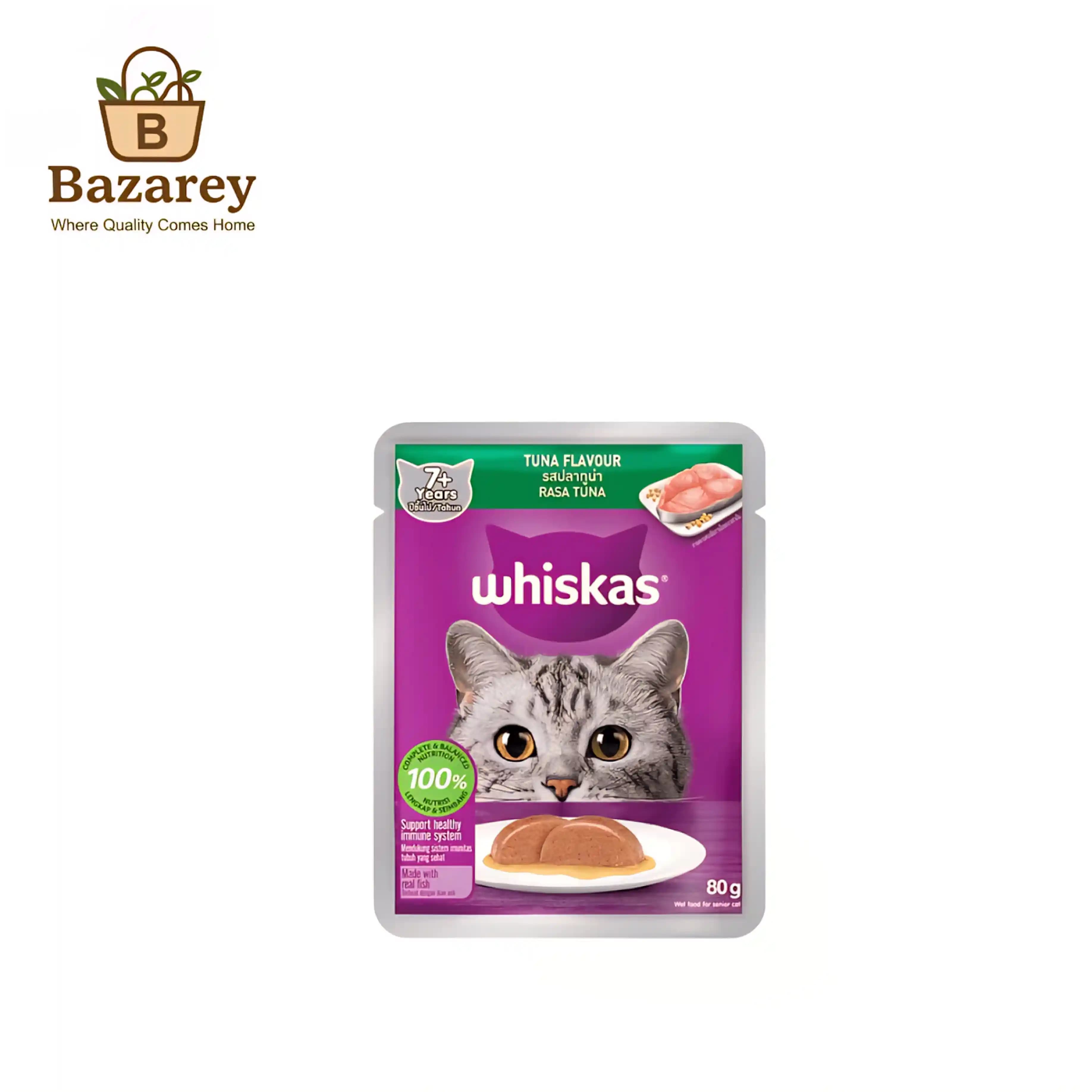 Whiskas Tuna Flavour wet cat food