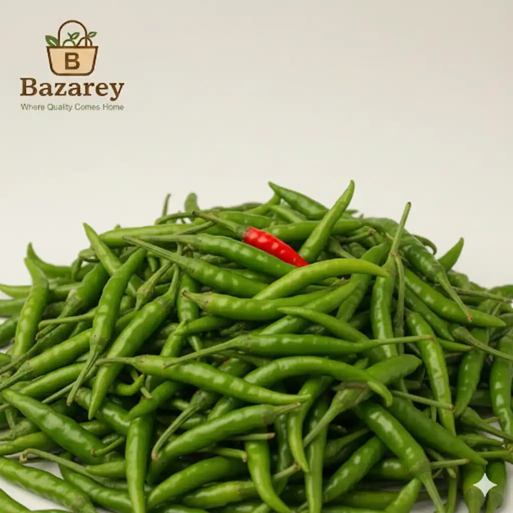 Green Chilli (কাঁচা মরিচ) ± 10gm - View 1