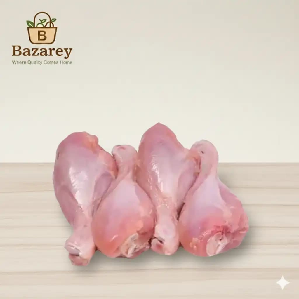 Broiler Chicken Drumsticks (বয়লার চিকেন ড্রামস্টিক)   without skin(±25gm)