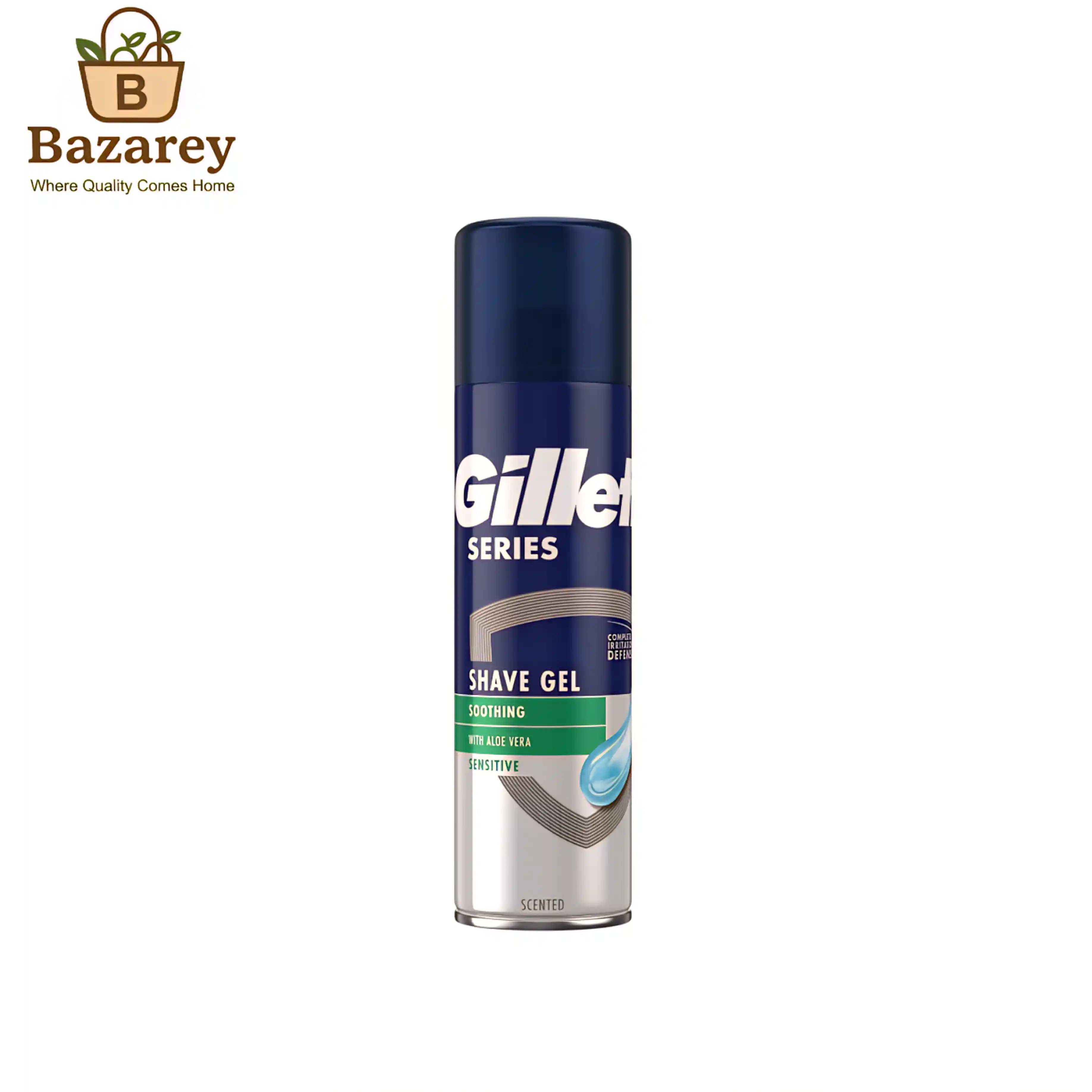 Gillette Serise Shave Gel With Aloe Vera (জিলেট সিরিজ শেভিং জেল) 