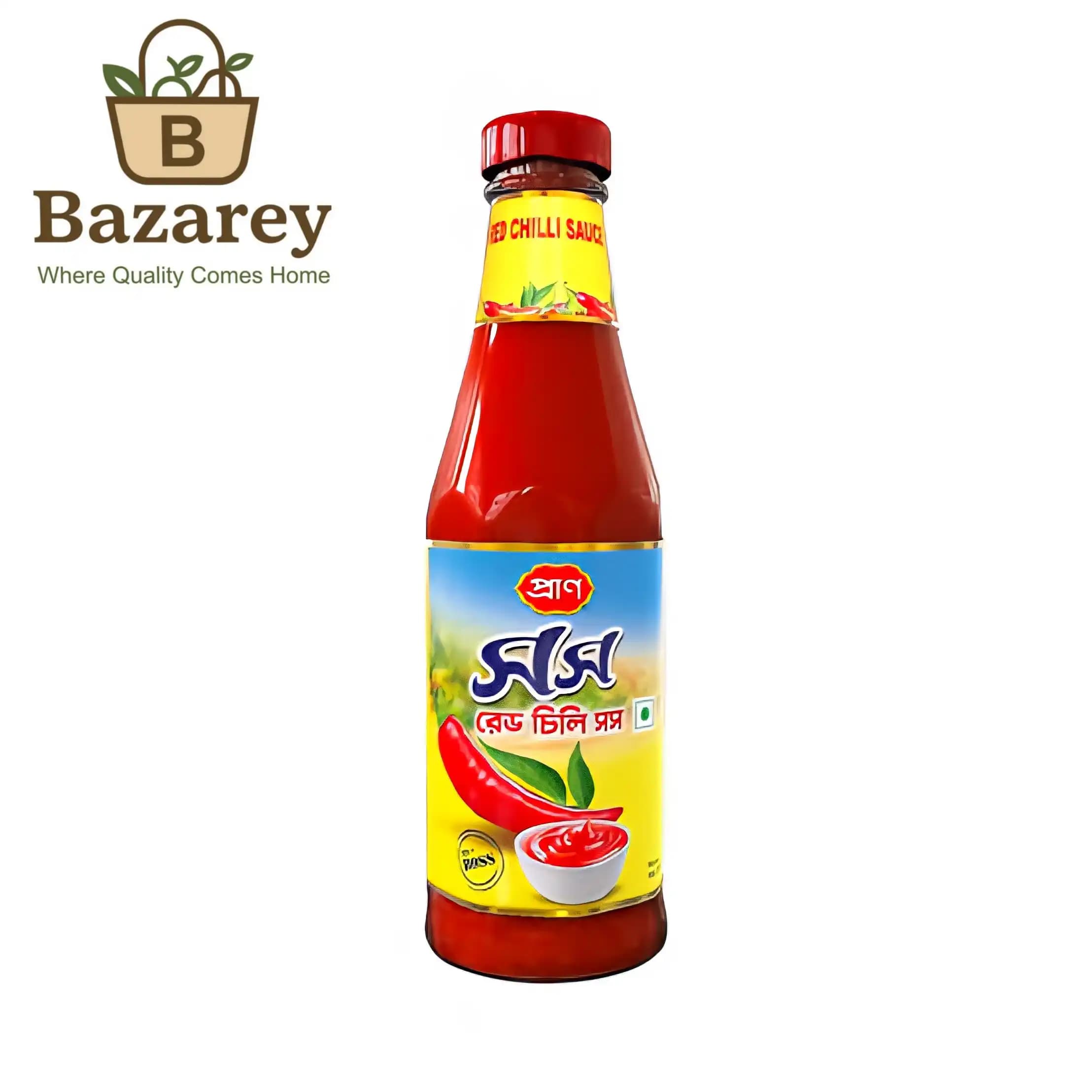 Pran red chilli sauce (প্রাণ রেড চিলি সস)  - View 1