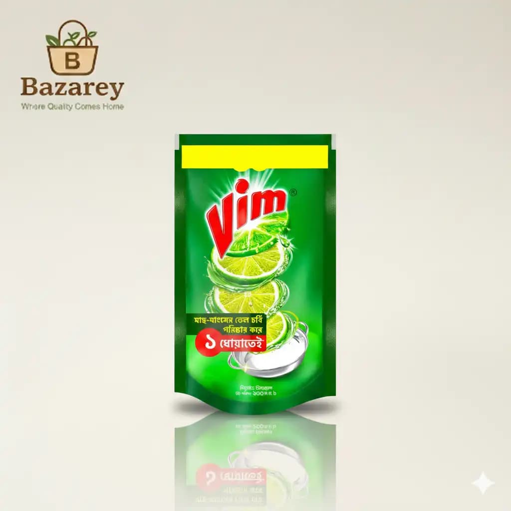 Vim Dishwash Liquid Lemon (ভীম ডিশওয়াশ লিকুইড লেমন) 